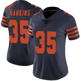 Chicago Bears Women's Deion Hankins Limited Alternate Vapor Untouchable Jersey - Navy Blue