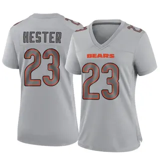 Chicago Bears Women's Devin Hester Game Atmosphere Fashion Jersey - Gray