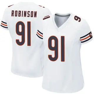 Chicago Bears Women's Dominique Robinson Game Jersey - White