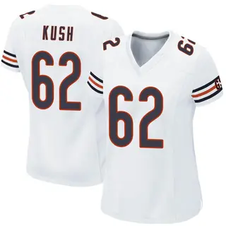 Chicago Bears Women's Eric Kush Game Jersey - White