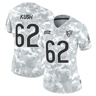 Chicago Bears Women's Eric Kush Limited 2024 Salute to Service Jersey - Arctic Camo