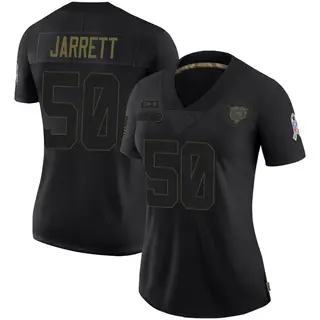 Chicago Bears Women's Grady Jarrett Limited 2020 Salute To Service Jersey - Black