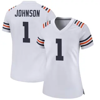 Chicago Bears Women's Jaylon Johnson Game Alternate Classic Jersey - White