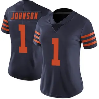 Chicago Bears Women's Jaylon Johnson Limited Alternate Vapor Untouchable Jersey - Navy Blue
