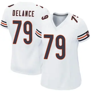 Chicago Bears Women's Jean Delance Game Jersey - White