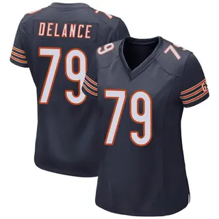 Chicago Bears Women's Jean Delance Game Team Color Jersey - Navy