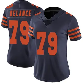 Chicago Bears Women's Jean Delance Limited Alternate Vapor Untouchable Jersey - Navy Blue