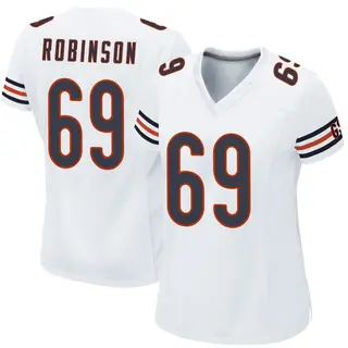 Chicago Bears Women's Jereme Robinson Game Jersey - White