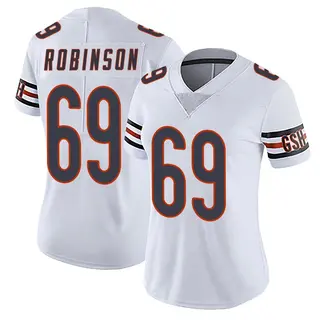 Chicago Bears Women's Jereme Robinson Limited Vapor Untouchable Jersey - White