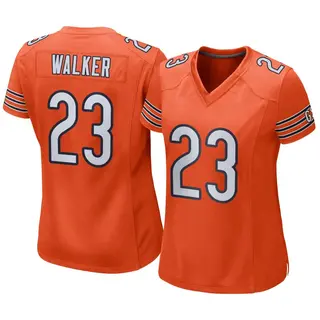 Chicago Bears Women's Jeremiah Walker Game Alternate Jersey - Orange