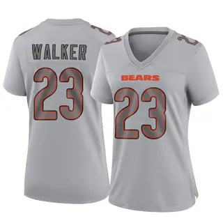 Chicago Bears Women's Jeremiah Walker Game Atmosphere Fashion Jersey - Gray