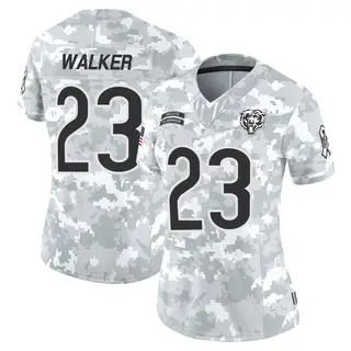 Chicago Bears Women's Jeremiah Walker Limited 2024 Salute to Service Jersey - Arctic Camo