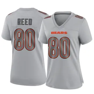 Chicago Bears Women's Joe Reed Game Atmosphere Fashion Jersey - Gray