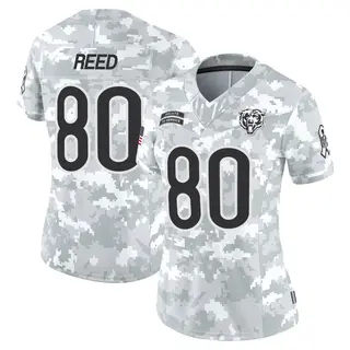 Chicago Bears Women's Joe Reed Limited 2024 Salute to Service Jersey - Arctic Camo