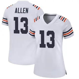 Chicago Bears Women's Keenan Allen Game Alternate Classic Jersey - White