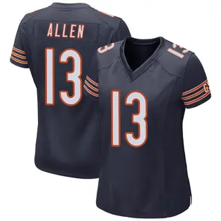 Chicago Bears Women's Keenan Allen Game Team Color Jersey - Navy