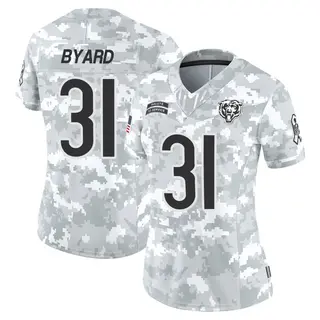 Chicago Bears Women's Kevin Byard III Limited 2024 Salute to Service Jersey - Arctic Camo
