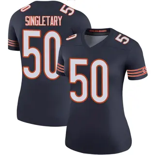 Chicago Bears Women's Mike Singletary Legend Color Rush Jersey - Navy