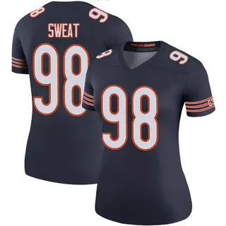 Chicago Bears Women's Montez Sweat Legend Color Rush Jersey - Navy