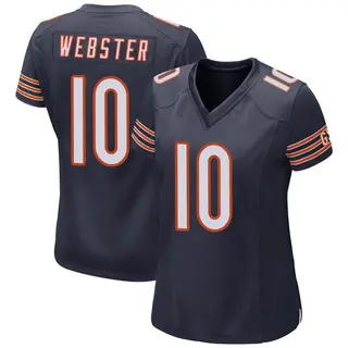 Chicago Bears Women's Nsimba Webster Game Team Color Jersey - Navy