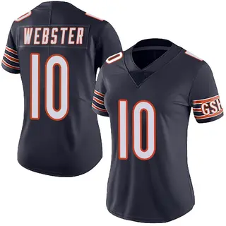 Chicago Bears Women's Nsimba Webster Limited Team Color Vapor Untouchable Jersey - Navy
