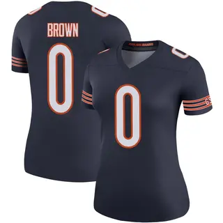 Chicago Bears Women's Reggie Brown Legend Color Rush Jersey - Navy