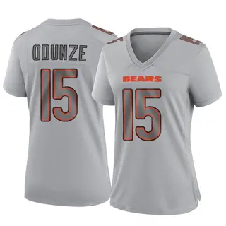 Chicago Bears Women's Rome Odunze Game Atmosphere Fashion Jersey - Gray