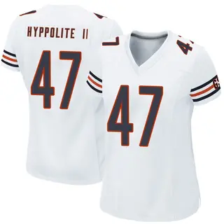 Chicago Bears Women's Ruben Hyppolite II Game Jersey - White
