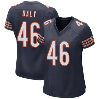 Chicago Bears Women's Scott Daly Game Team Color Jersey - Navy