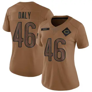 Chicago Bears Women's Scott Daly Limited 2023 Salute To Service Jersey - Brown