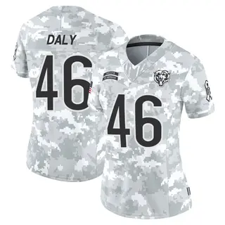 Chicago Bears Women's Scott Daly Limited 2024 Salute to Service Jersey - Arctic Camo