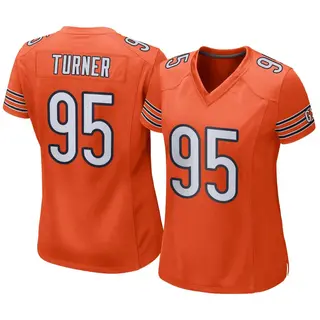 Chicago Bears Women's Shemar Turner Game Alternate Jersey - Orange