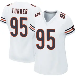 Chicago Bears Women's Shemar Turner Game Jersey - White