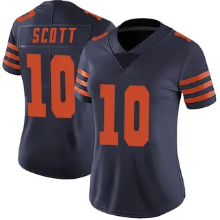 Chicago Bears Women's Tyler Scott Limited Alternate Vapor Untouchable Jersey - Navy Blue