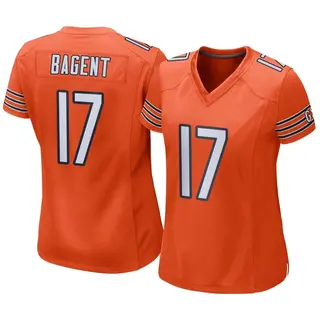 Chicago Bears Women's Tyson Bagent Game Alternate Jersey - Orange