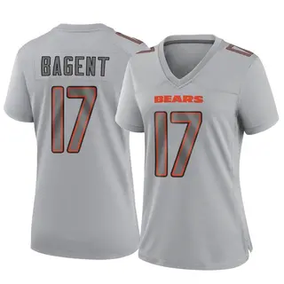 Chicago Bears Women's Tyson Bagent Game Atmosphere Fashion Jersey - Gray