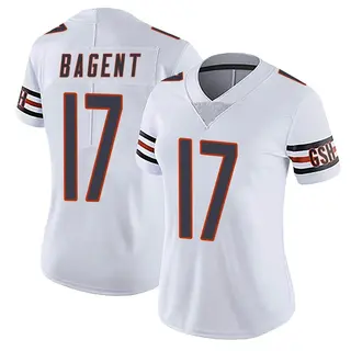 Chicago Bears Women's Tyson Bagent Limited Vapor Untouchable Jersey - White