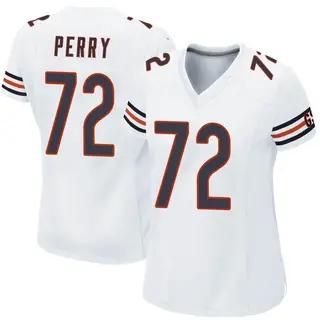 Chicago Bears Women's William Perry Game Jersey - White