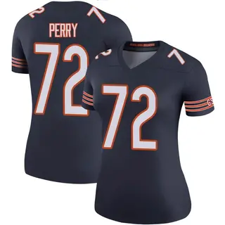 Chicago Bears Women's William Perry Legend Color Rush Jersey - Navy