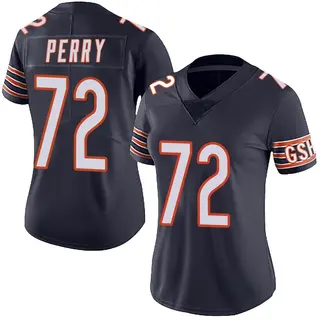 Chicago Bears Women's William Perry Limited Team Color Vapor Untouchable Jersey - Navy