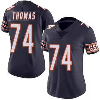 Chicago Bears Women's Zachary Thomas Limited Team Color Vapor Untouchable Jersey - Navy