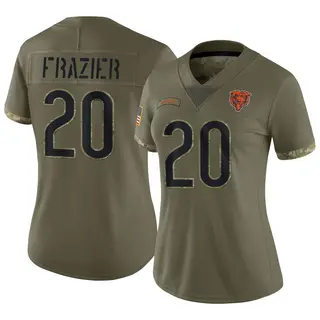 Chicago Bears Women's Zah Frazier Limited 2022 Salute To Service Jersey - Olive