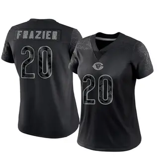 Chicago Bears Women's Zah Frazier Limited Reflective Jersey - Black