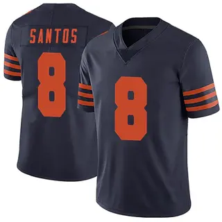Chicago Bears Youth Cairo Santos Limited Alternate Vapor Untouchable Jersey - Navy Blue