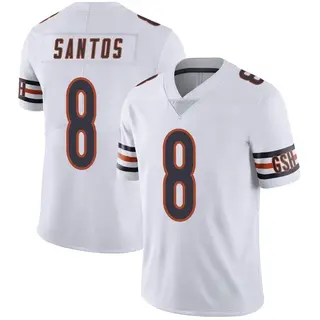 Chicago Bears Youth Cairo Santos Limited Vapor Untouchable Jersey - White