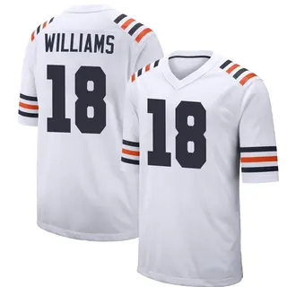Chicago Bears Youth Caleb Williams Game Alternate Classic Jersey - White