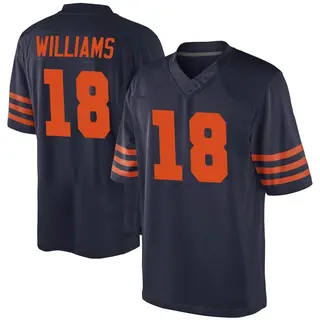Chicago Bears Youth Caleb Williams Game Alternate Jersey - Navy Blue