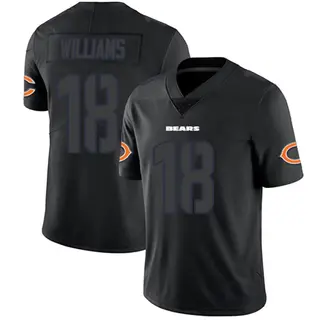 Chicago Bears Youth Caleb Williams Limited Jersey - Black Impact