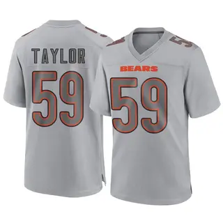 Chicago Bears Youth Carson Taylor Game Atmosphere Fashion Jersey - Gray