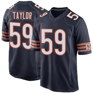 Chicago Bears Youth Carson Taylor Game Team Color Jersey - Navy